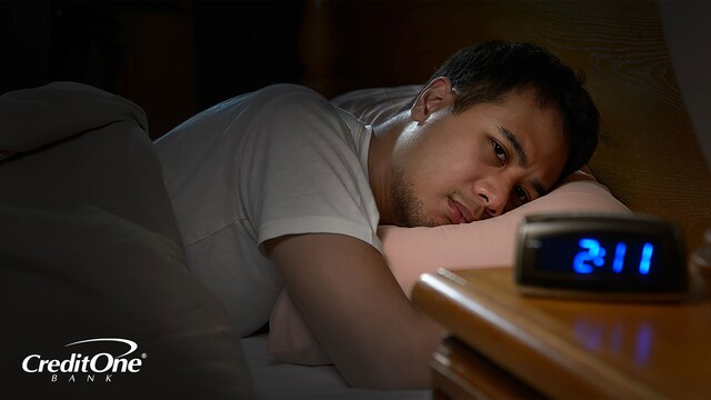 Lying in bed unable to sleep because of credit report errors