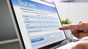Survey coverage