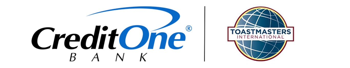 Toastmasters International and Credit One Bank